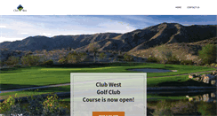 Desktop Screenshot of clubwestgolf.com